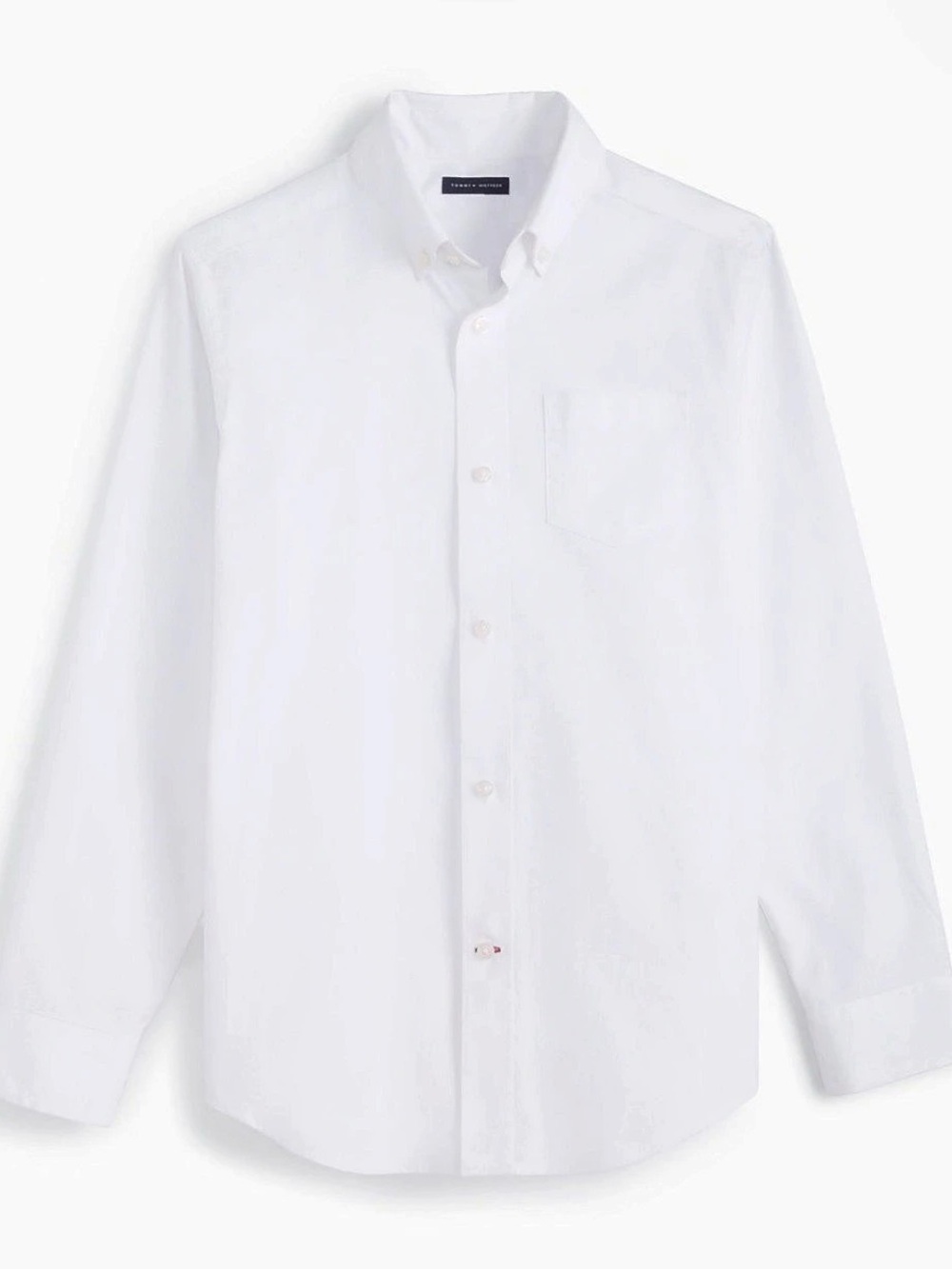 Tommy Hilfiger Boys Long Sleeve Oxford Dress Shirt Boys Button Down Shirt Cotton